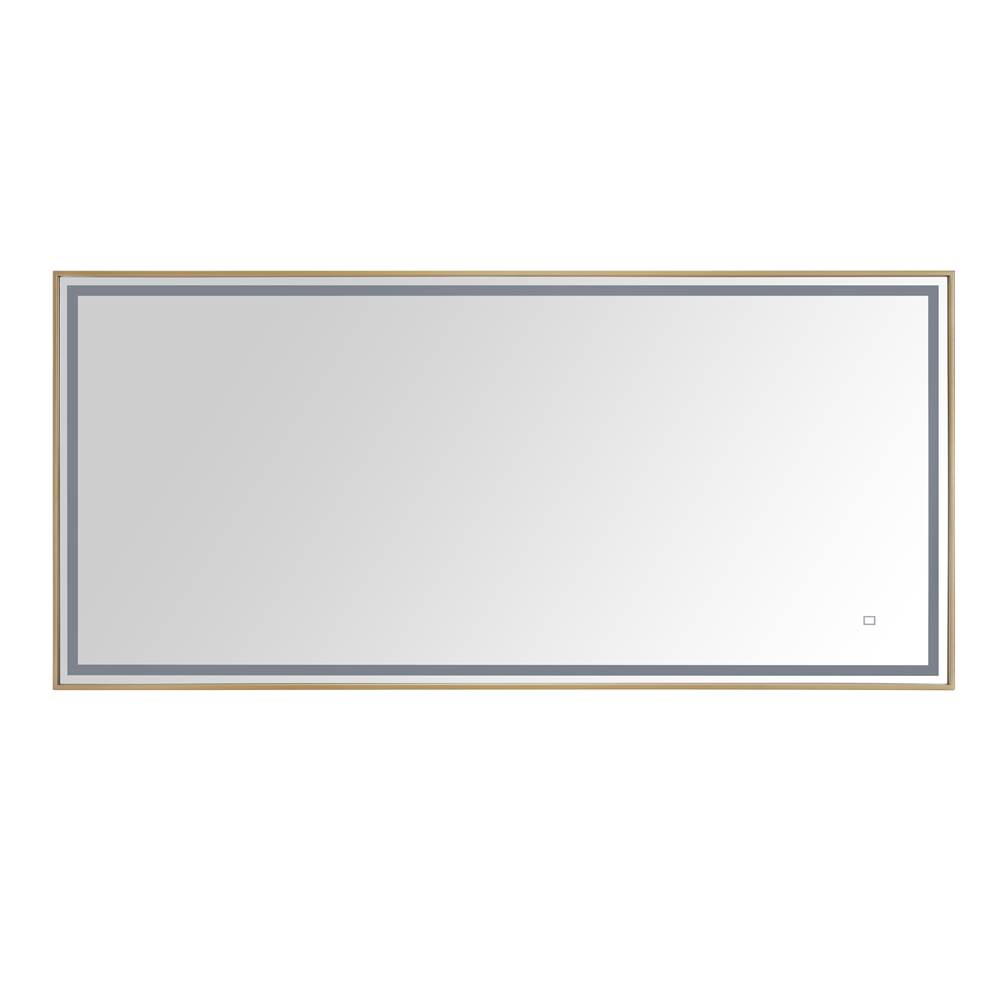 Avanity Avanity 59 in. LED Mirror in Brushed Gold