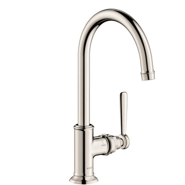 Axor Montreux Single-Hole Faucet 210, 1.2 GPM in Polished Nickel