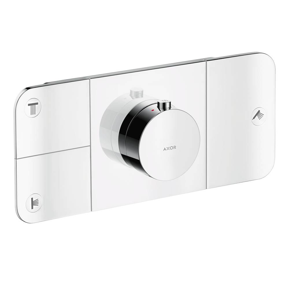 Axor ONE Thermostatic Module Trim for 3 Functions in Chrome