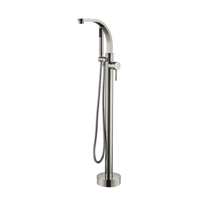 Barclay Grimley Freestanding Faucet (Brass),W/Handshower,BN
