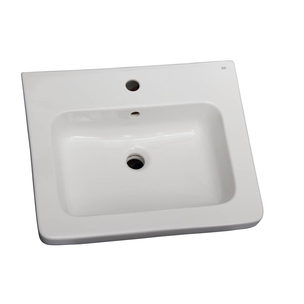 Barclay Resort 500 Basin only,White-8'' Widespread