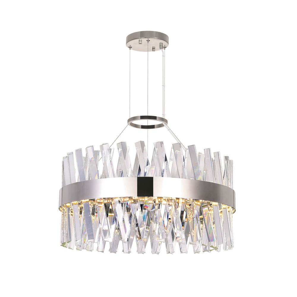 CWI Lighting Glace LED Chandelier With Chrome Finish