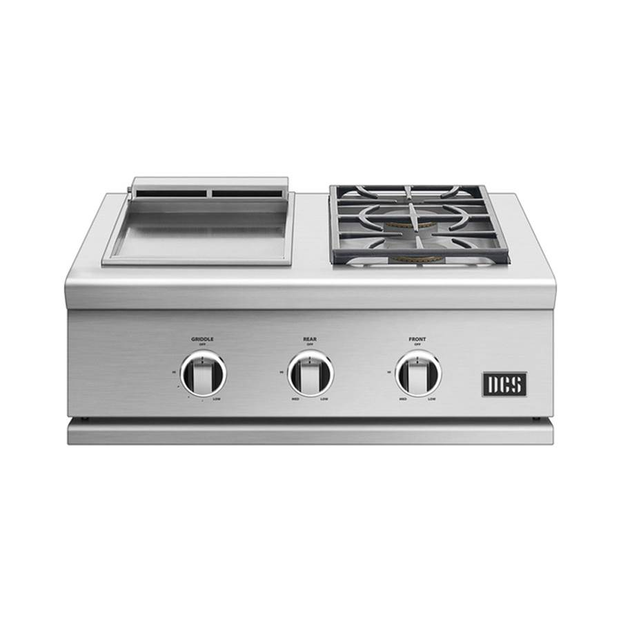 DCS Series 9 Double Side Burner and Griddle Natural Gas 30''