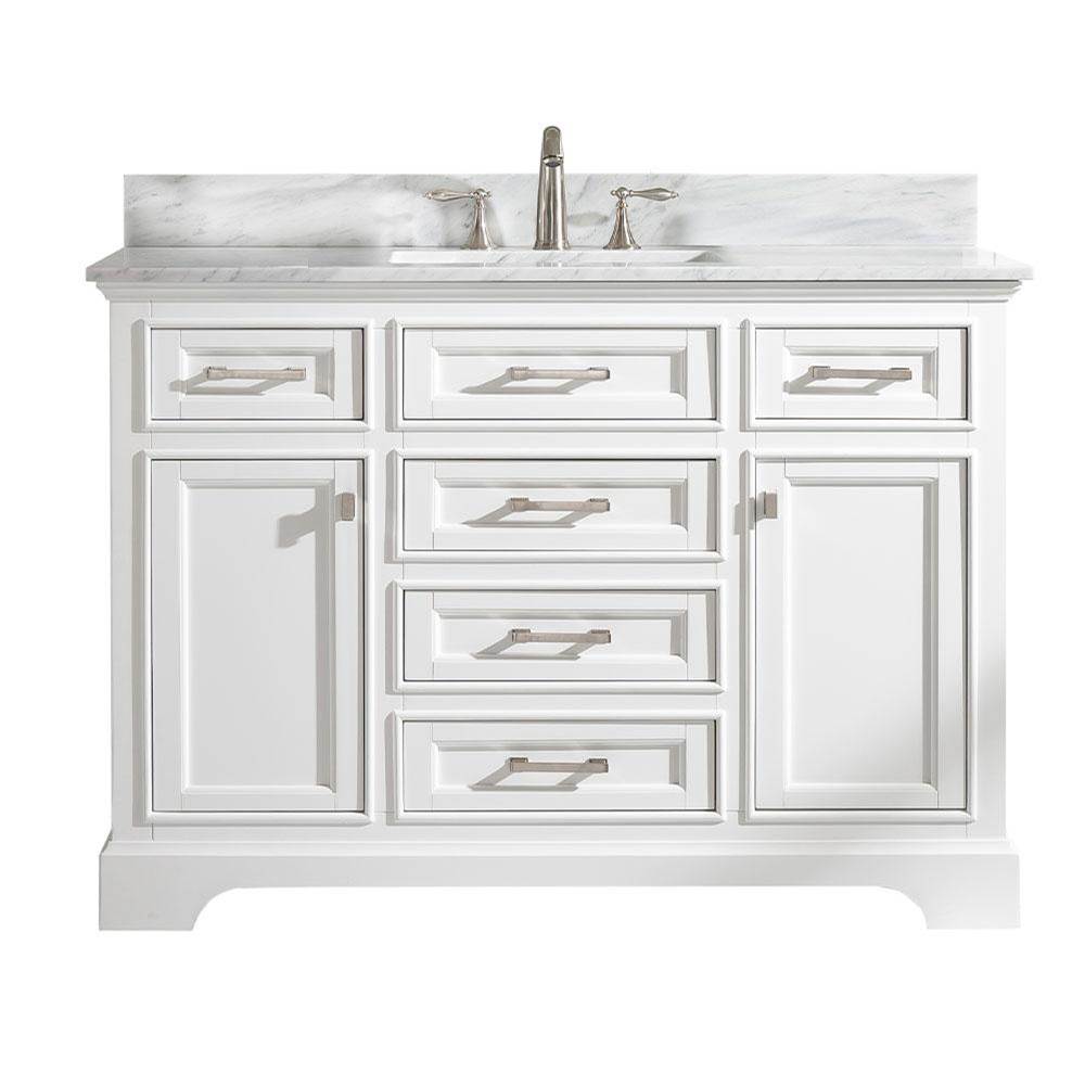 Design Element Milano 48'' Single Sink Vanity in White