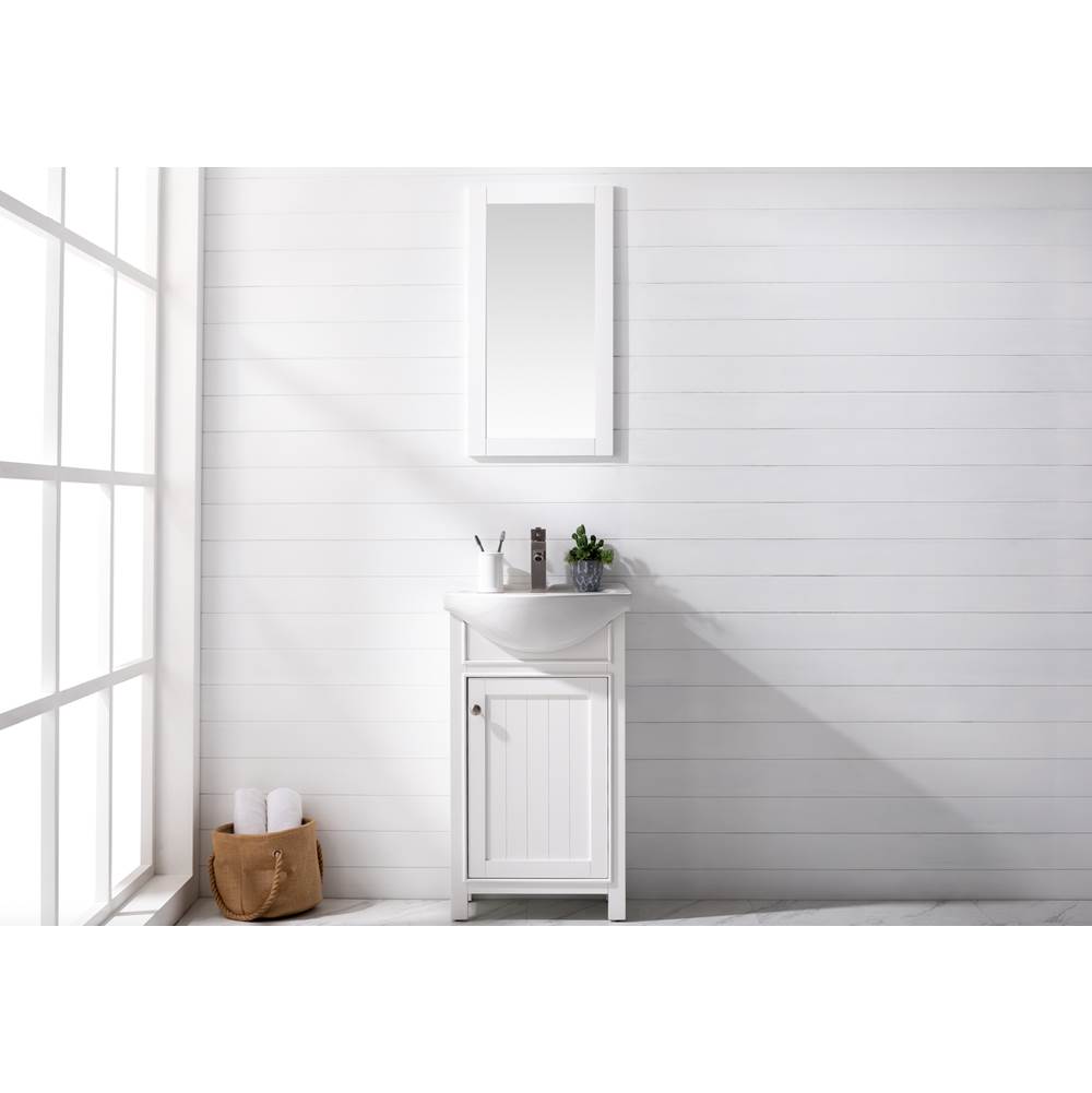 Design Element Marian 20'' Single Sink Vanity - White