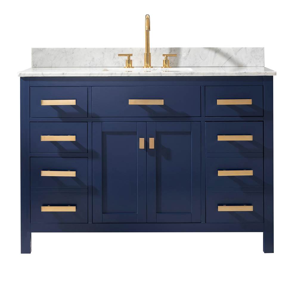 Design Element Valentino 48'' Single Sink Vanity in Blue