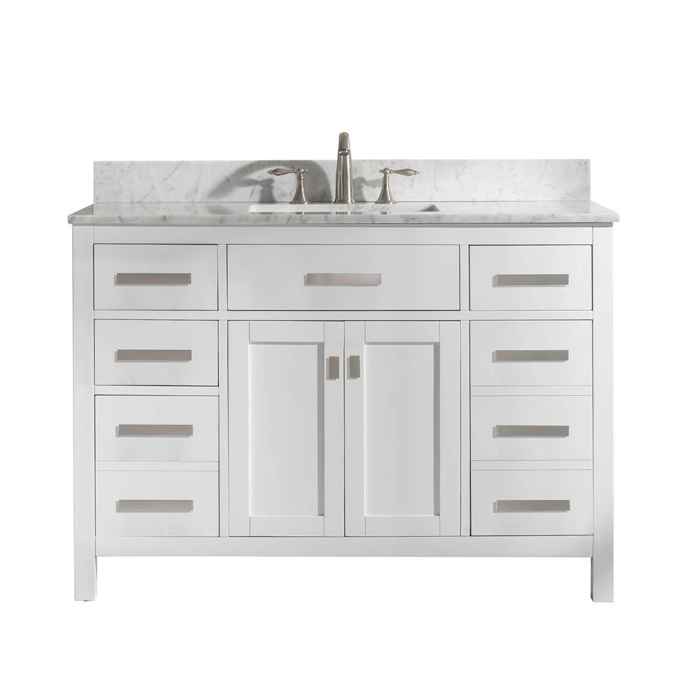 Design Element Valentino 48'' Single Sink Vanity in White