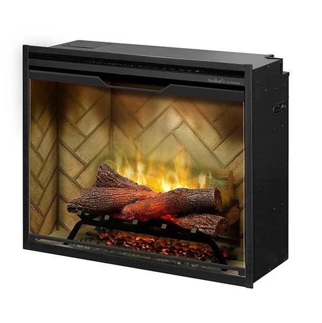 Dimplex Revillusion®  42'' Built-In Fireboxweathered Concrete, With Glass Pane And Plug Kit Included