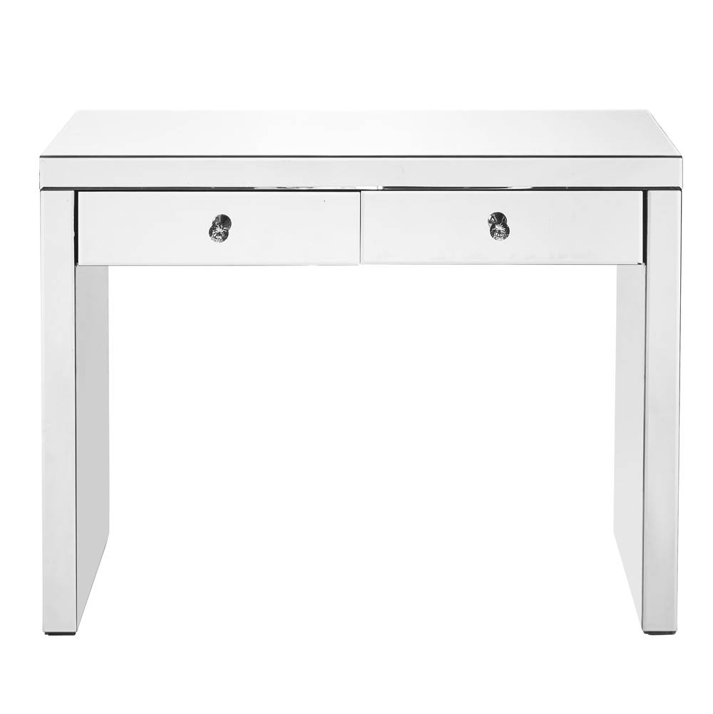 Elegant Lighting Console Table 39 In X 14 X30 In. In Clear