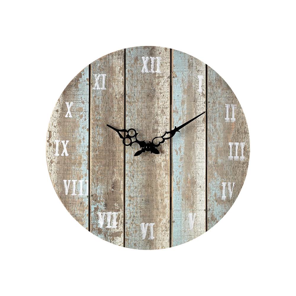 Elk Home Wooden Roman Wall Clock