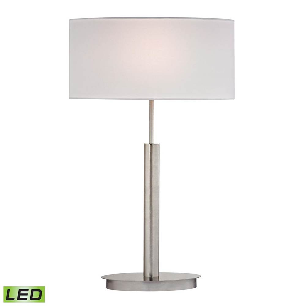Elk Home Port Elizabeth 24'' High 1-Light Table Lamp - Satin Nickel