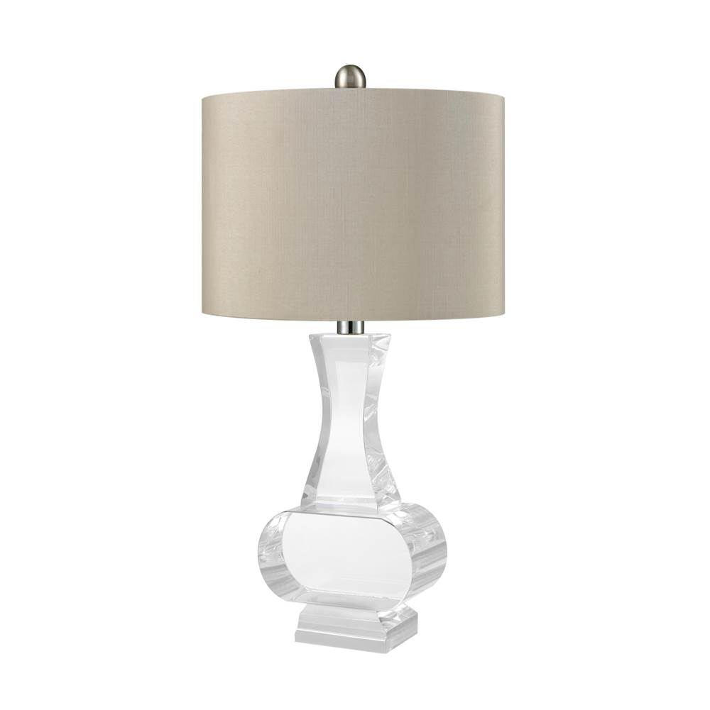 Elk Home Chalette 21'' High 1-Light Table Lamp - Clear