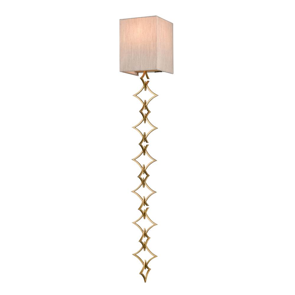 Elk Home To the Point 9'' High 1-Light Sconce - Aged Brass