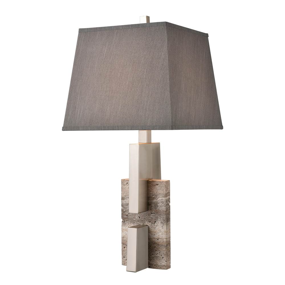 Elk Home Rochester 32'' High 1-Light Table Lamp - Brushed Nickel