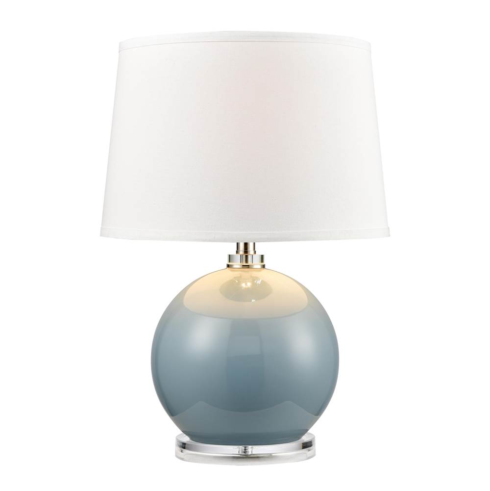 Elk Home Culland 22'' High 1-Light Table Lamp - Blue