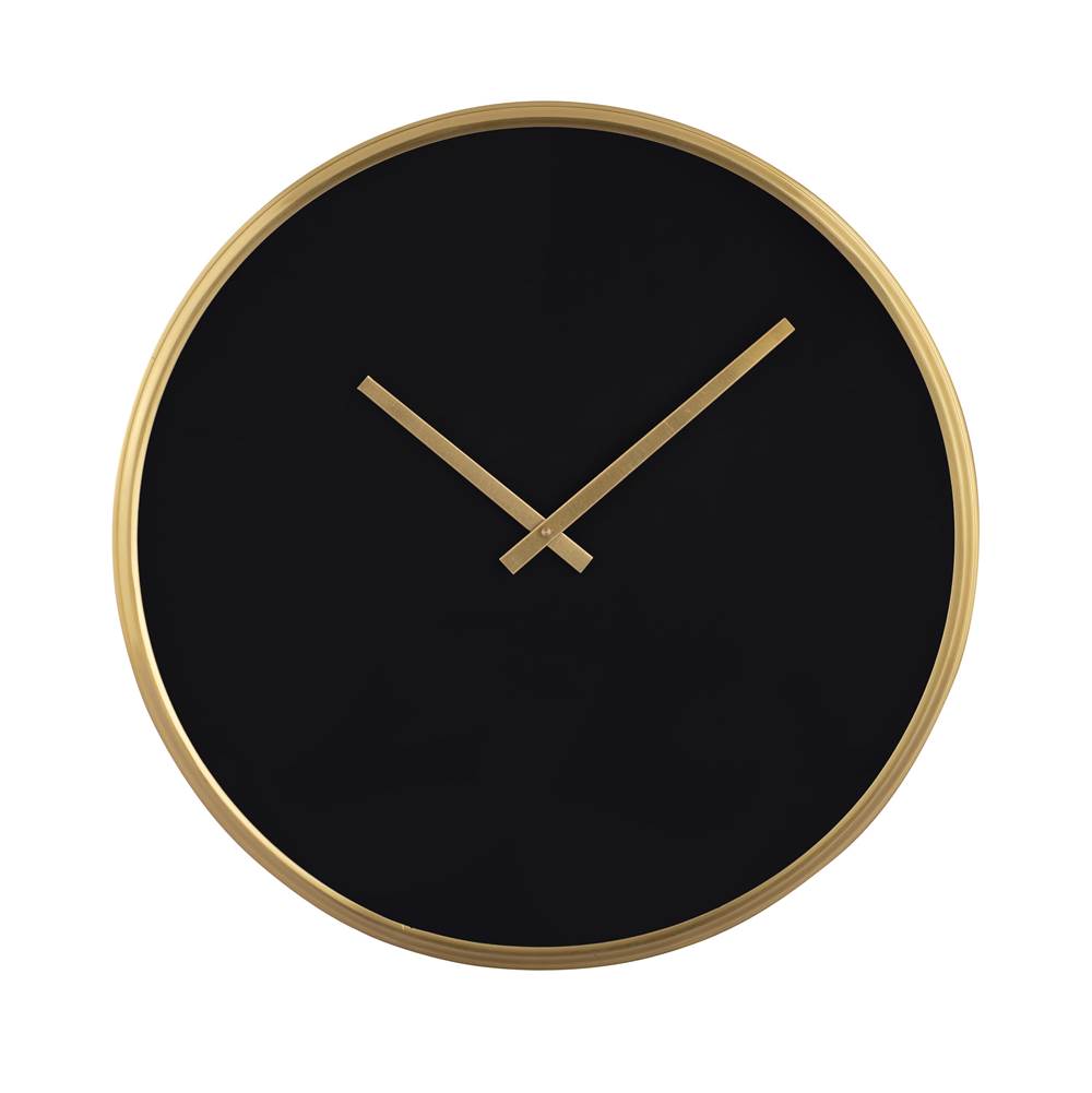 Elk Home Onyx Wall Clock - Black