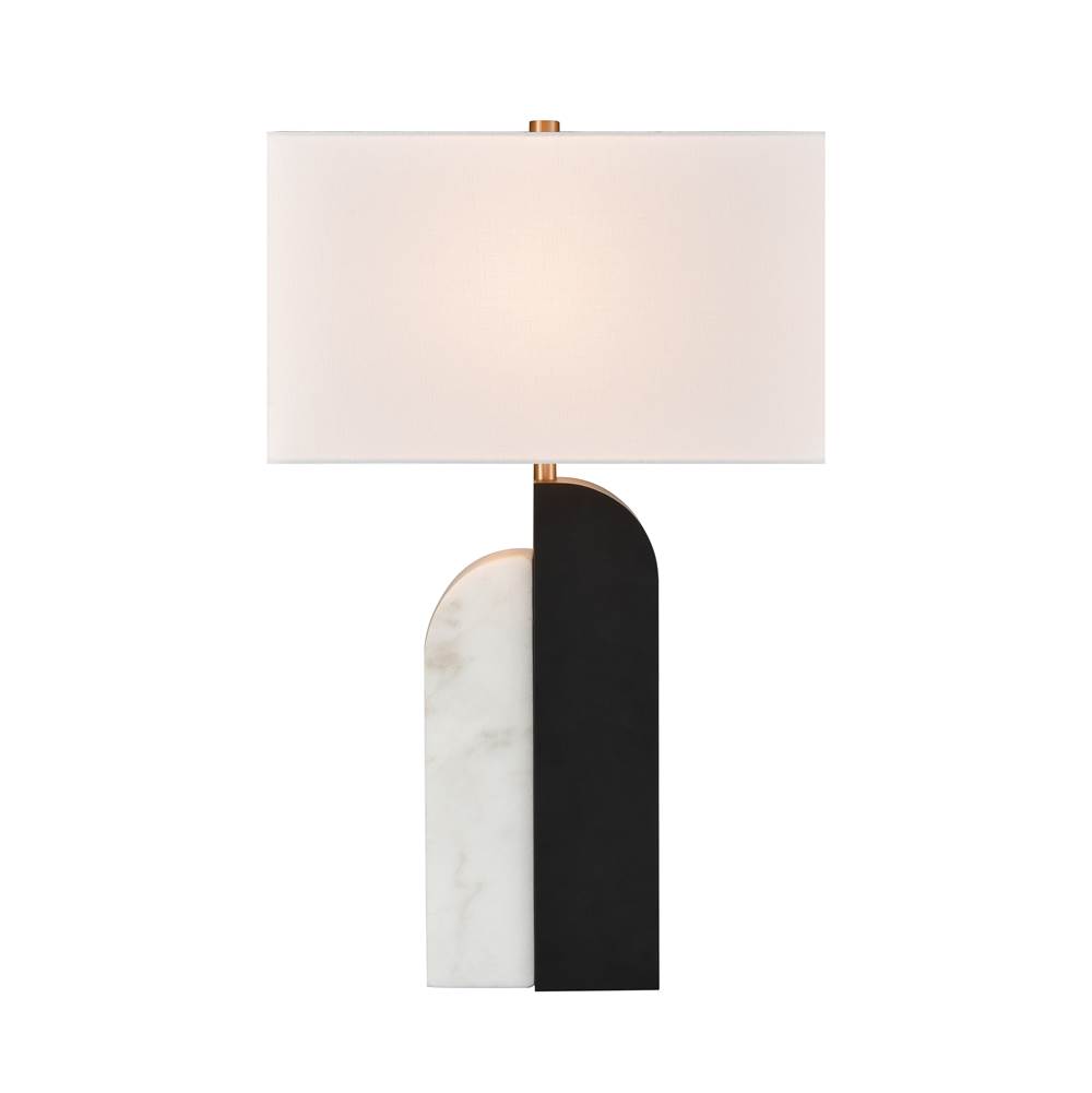 Elk Home Ohara 28'' High 1-Light Table Lamp - Matte Black - Includes LED Bulb