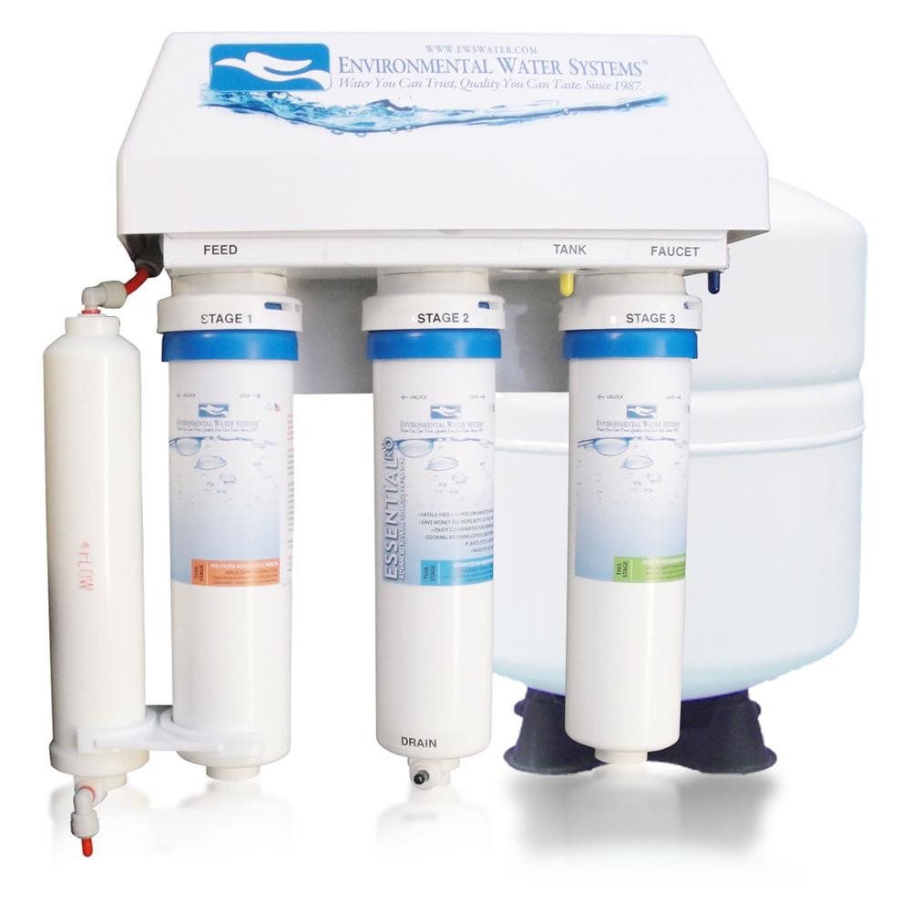 Environmental Water Systems EWS Essential Series Reverse Osmosis Under