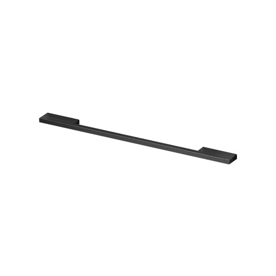 Fisher & Paykel Contemporary Square Fine Black 2 pc Handle Kit for RS2484W Bottom Mount Columns - AHD5RD2484WB
