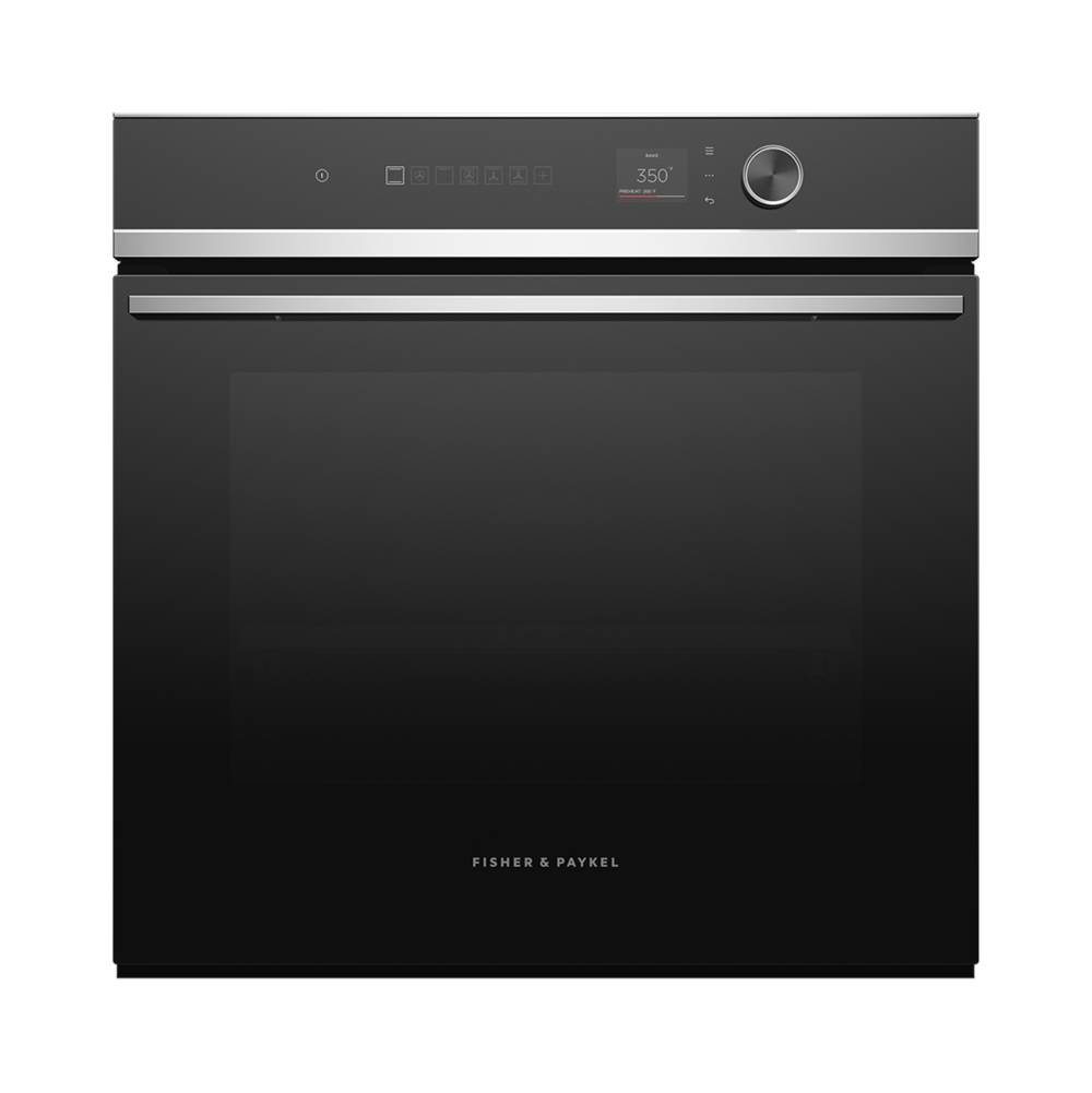 Fisher & Paykel 24” Oven, 16 Function, Touch Display with Dial, Self-cleaning  - New Contemporary Styling