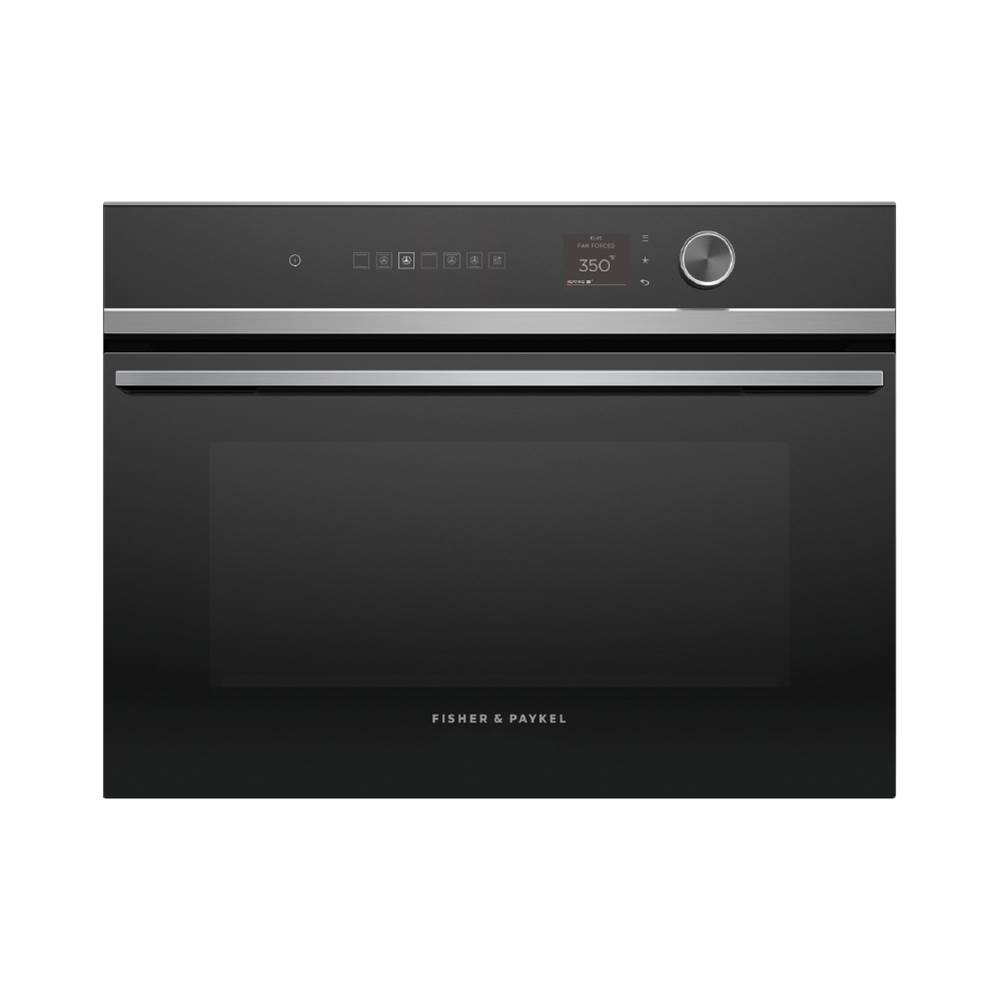 Fisher & Paykel 24'' Combination Steam Oven, 18 Function, Dial - Compact - New Contemporary Style