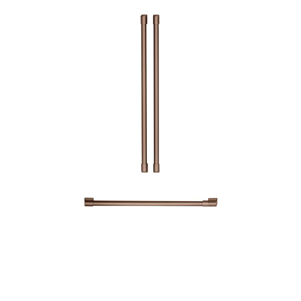 Cafe Cafe ™ Refrigeration Handle Kit - Brushed Copper