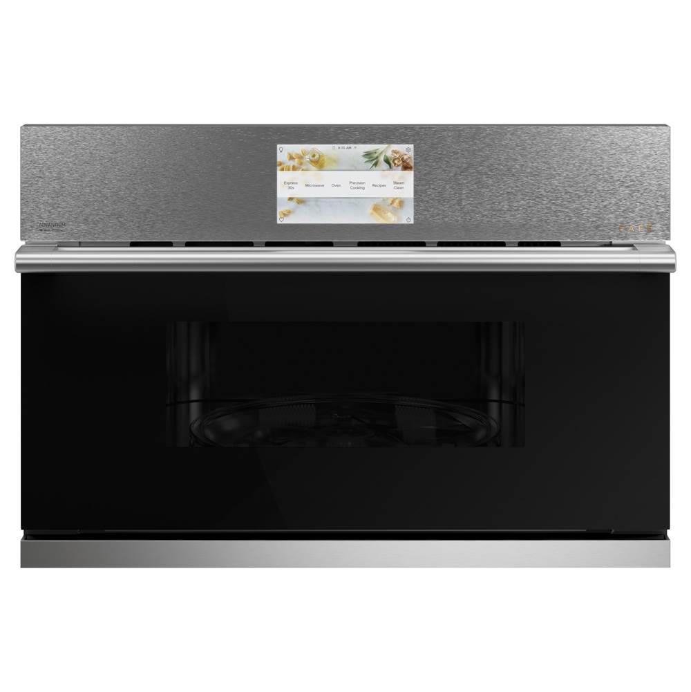 Cafe Cafe 30'' Smart Five in One Oven with 120V Advantium Technology in Platinum Glass