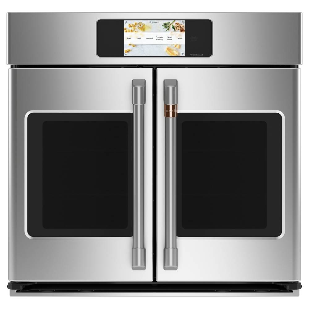 Cafe Cafe Professional Series 30'' Smart Built-In Convection French-Door Single Wall Oven