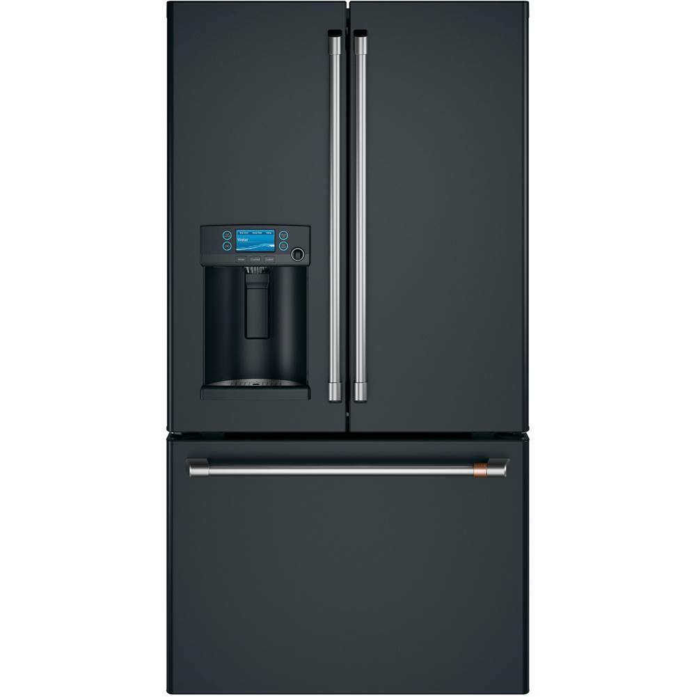 Cafe Cafe ENERGY STAR 22.1 Cu. Ft. Smart Counter-Depth French-Door Refrigerator with Hot Water Dispenser