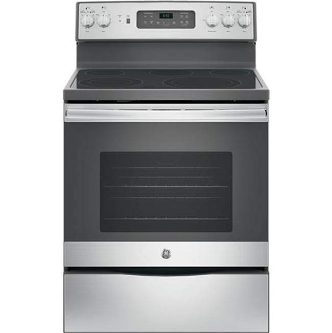 GE Appliances GE 30'' Free-Standing Electric Convection Range