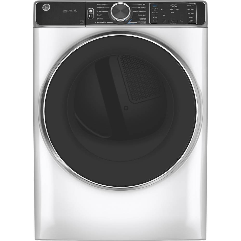 GE Appliances GE 7.8 cu. ft. Capacity Smart Front Load Electric Dryer with Steam