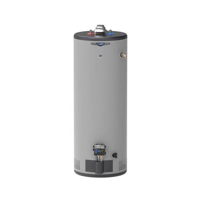 GE Appliances RealMAX Premium 50-Gallon Tall Liquid Propane Atmospheric Water Heater