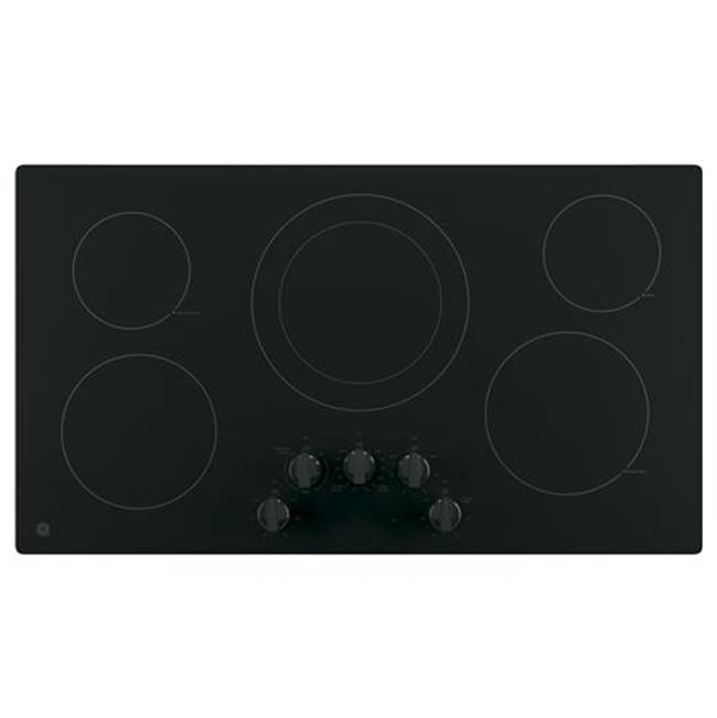 GE Appliances GE 36'' Built-In Knob Control Electric Cooktop