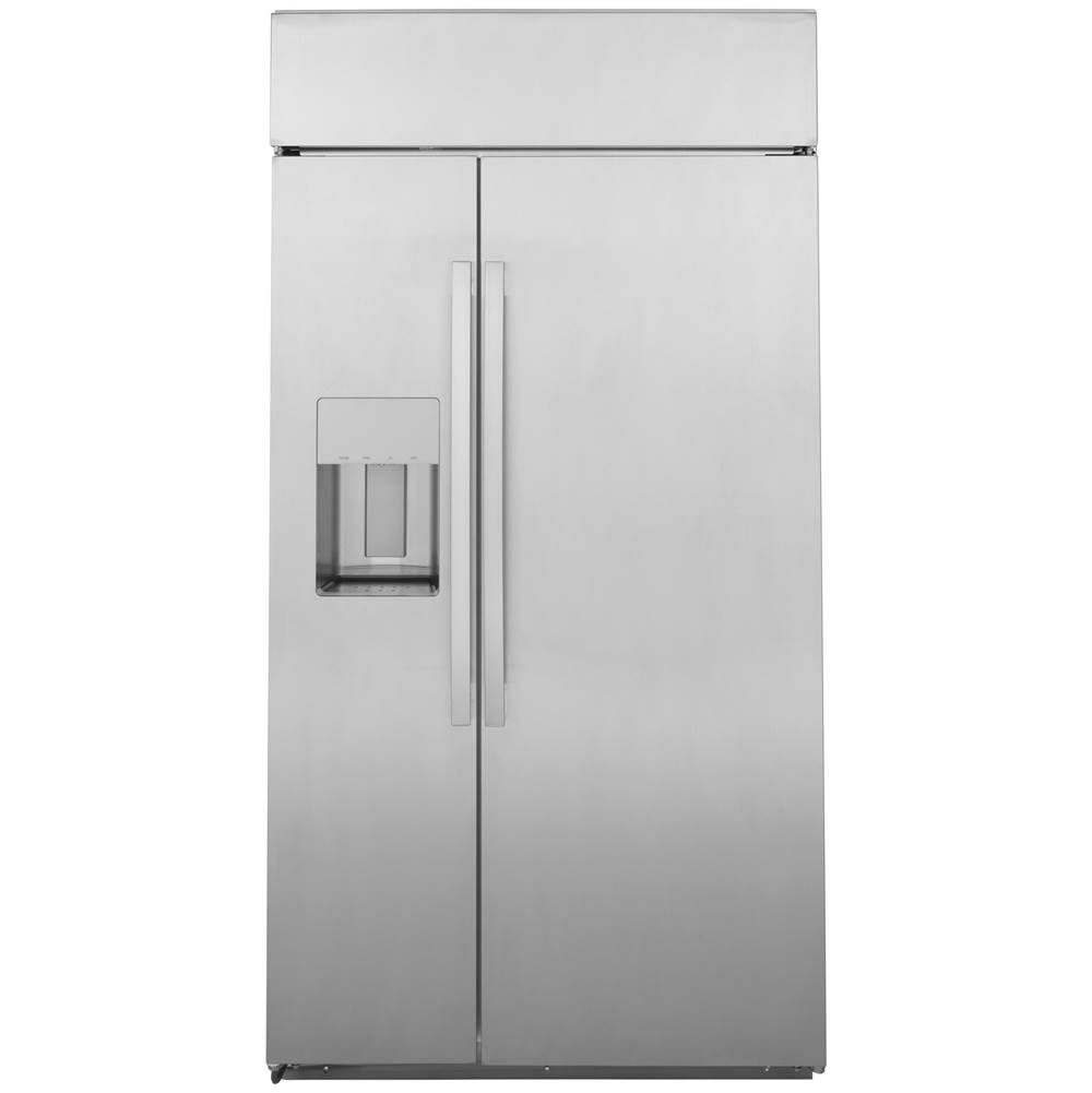 GE Profile Series GE Profile Series 48'' Smart Built-In Side-by-Side Refrigerator with Dispenser