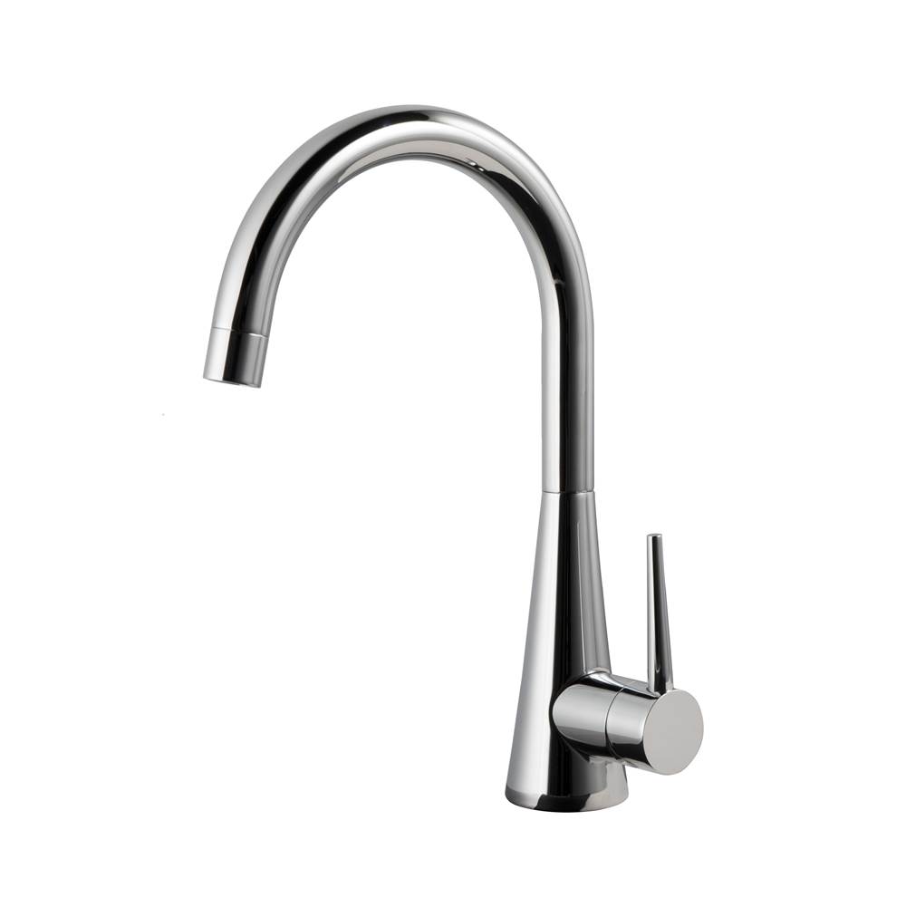 Hamat Contemporary Bar Faucet in Polished Chrome