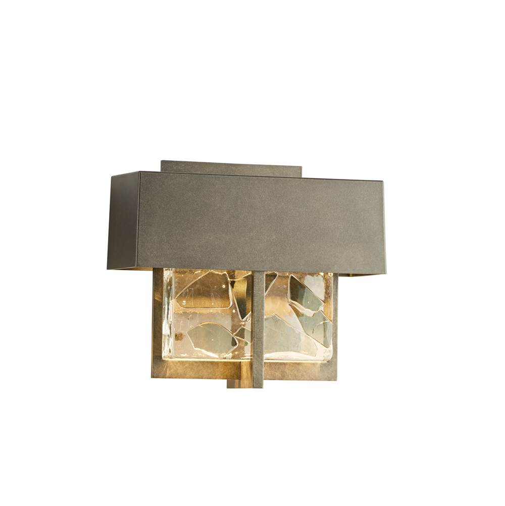 Hubbardton Forge Shard Small LED Outdoor Sconce , 302515-LED-77-YP0501
