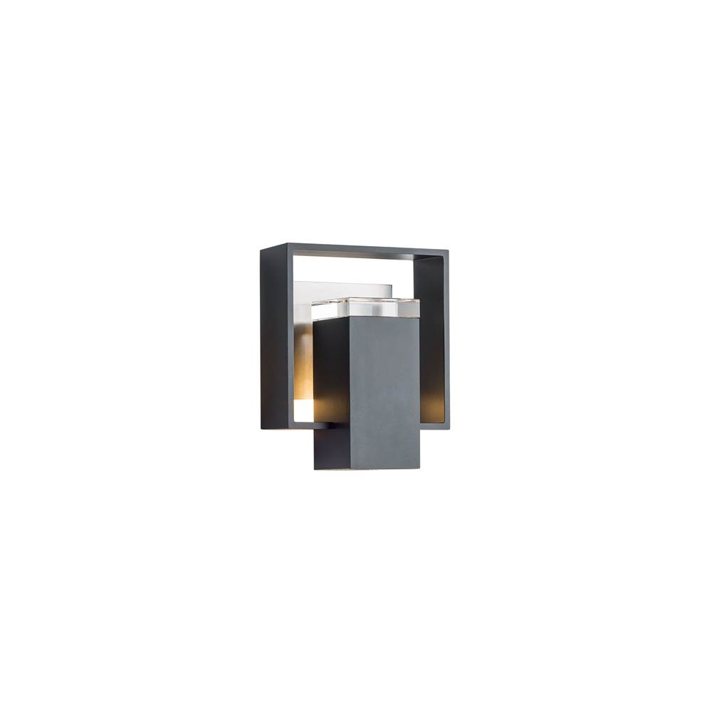 Hubbardton Forge Shadow Box Small Outdoor Sconce, 302601-SKT-80-80-ZM0546