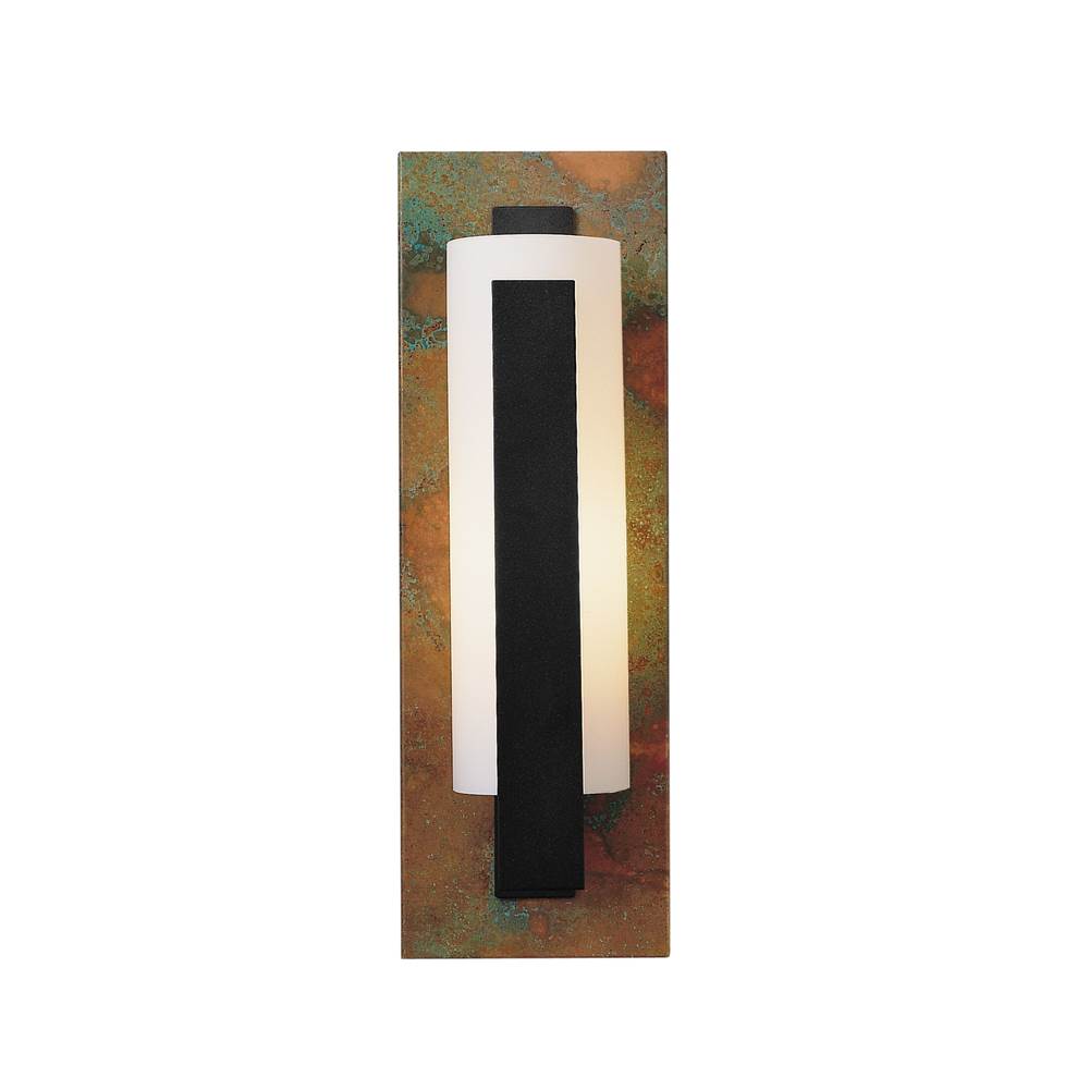 Hubbardton Forge Forged Vertical Bar Sconce - Cherry or Copper Backplate, 217186-SKT-85-CH-GG0065