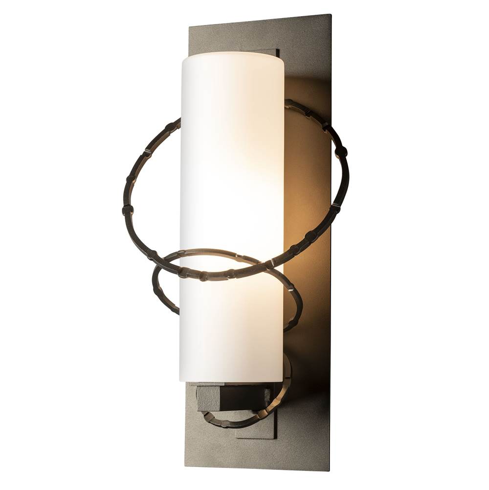 Hubbardton Forge Olympus Small Outdoor Sconce, 302401-SKT-80-GG0066