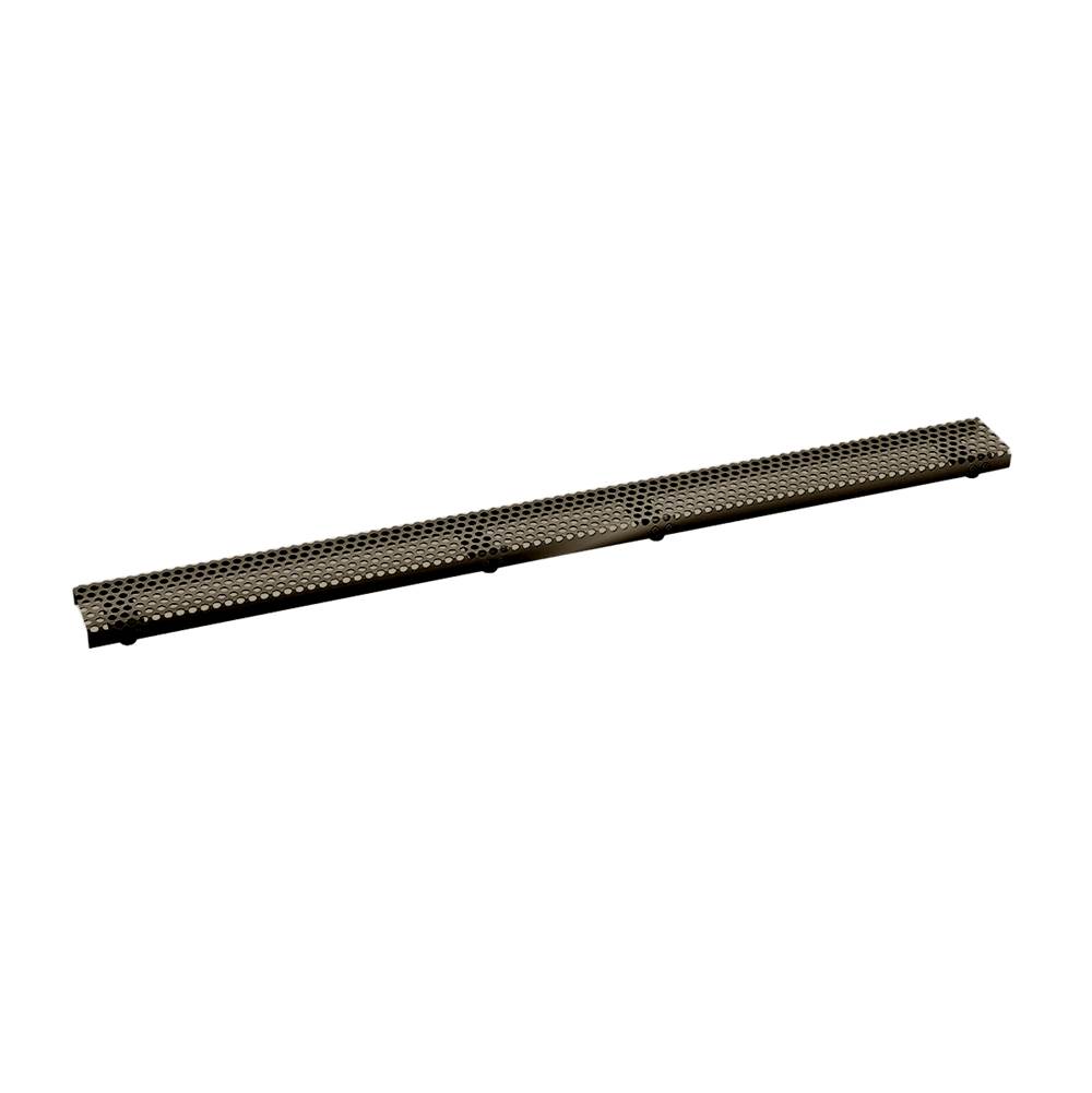Infinity Drain 60'' Perforated Circle Pattern Grate for S-DG 65 in Oil Rubbed Bronze