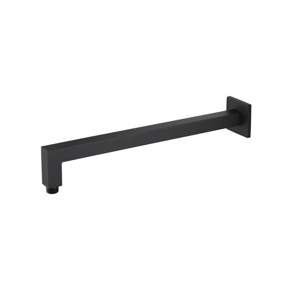 Isenberg Wall Mount Square Shower Arm - 16'' (400mm) - With Flange