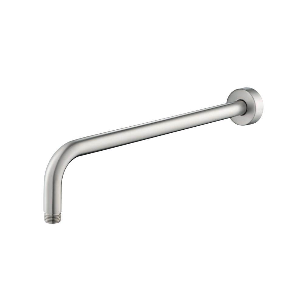 Isenberg Wall Mount Round Shower Arm - 16'' (400mm) - With Flange