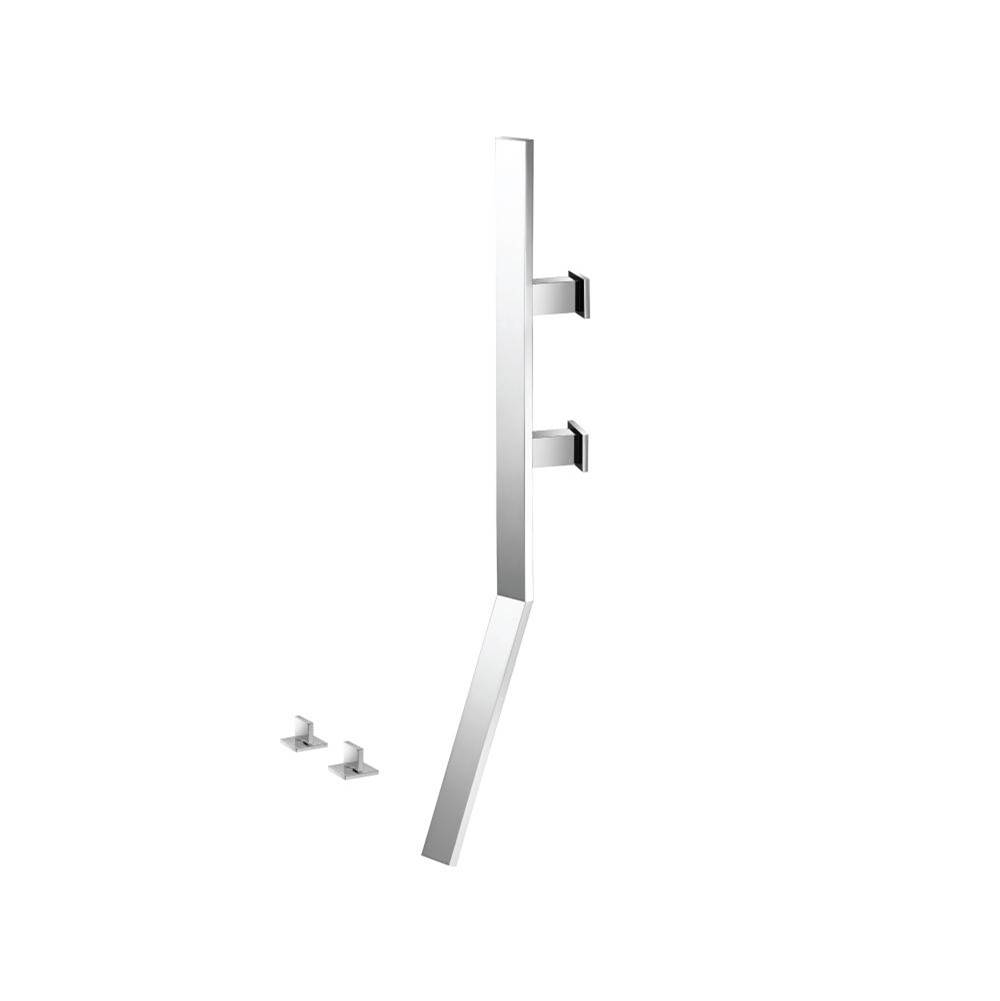 Isenberg Wall Mount Faucet With Deck Handles