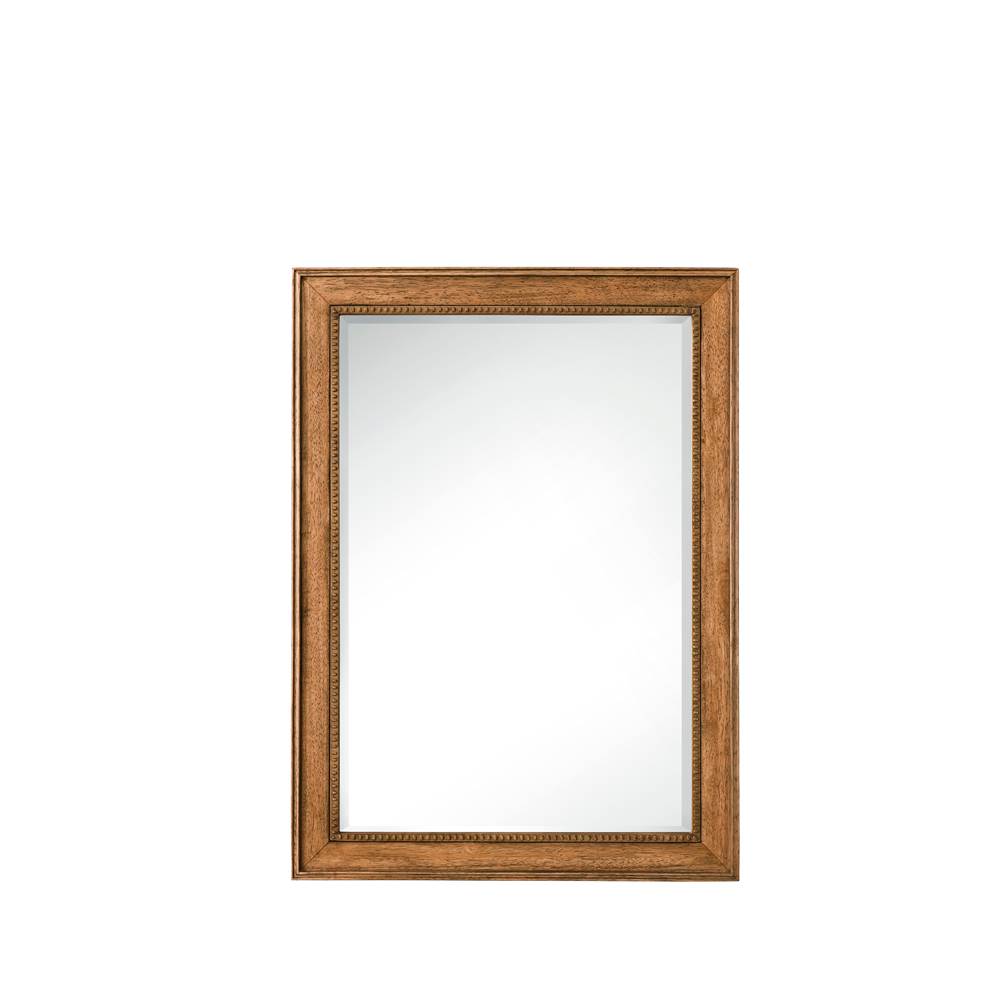James Martin Vanities Bristol 29'' Rectangular Mirror, Saddle Brown