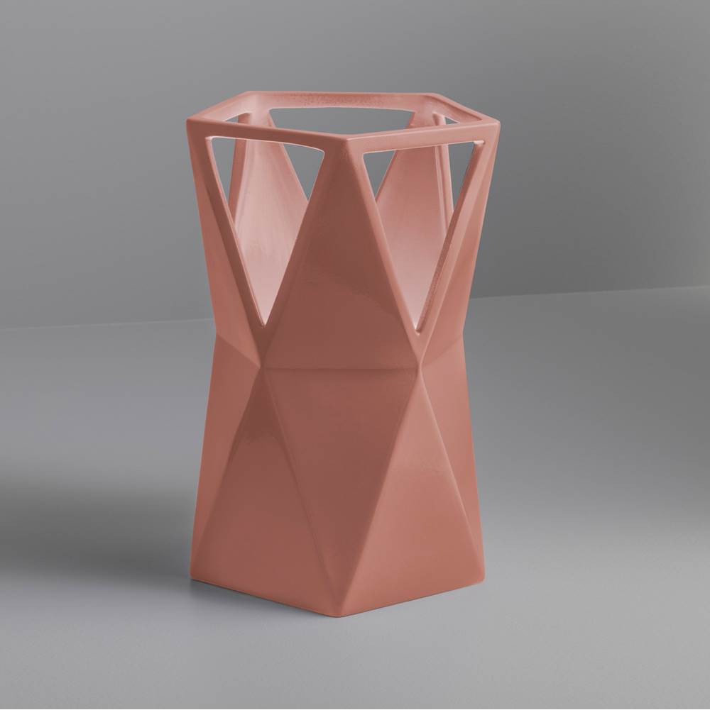 Justice Design Totem LED Portable in Gloss Blush