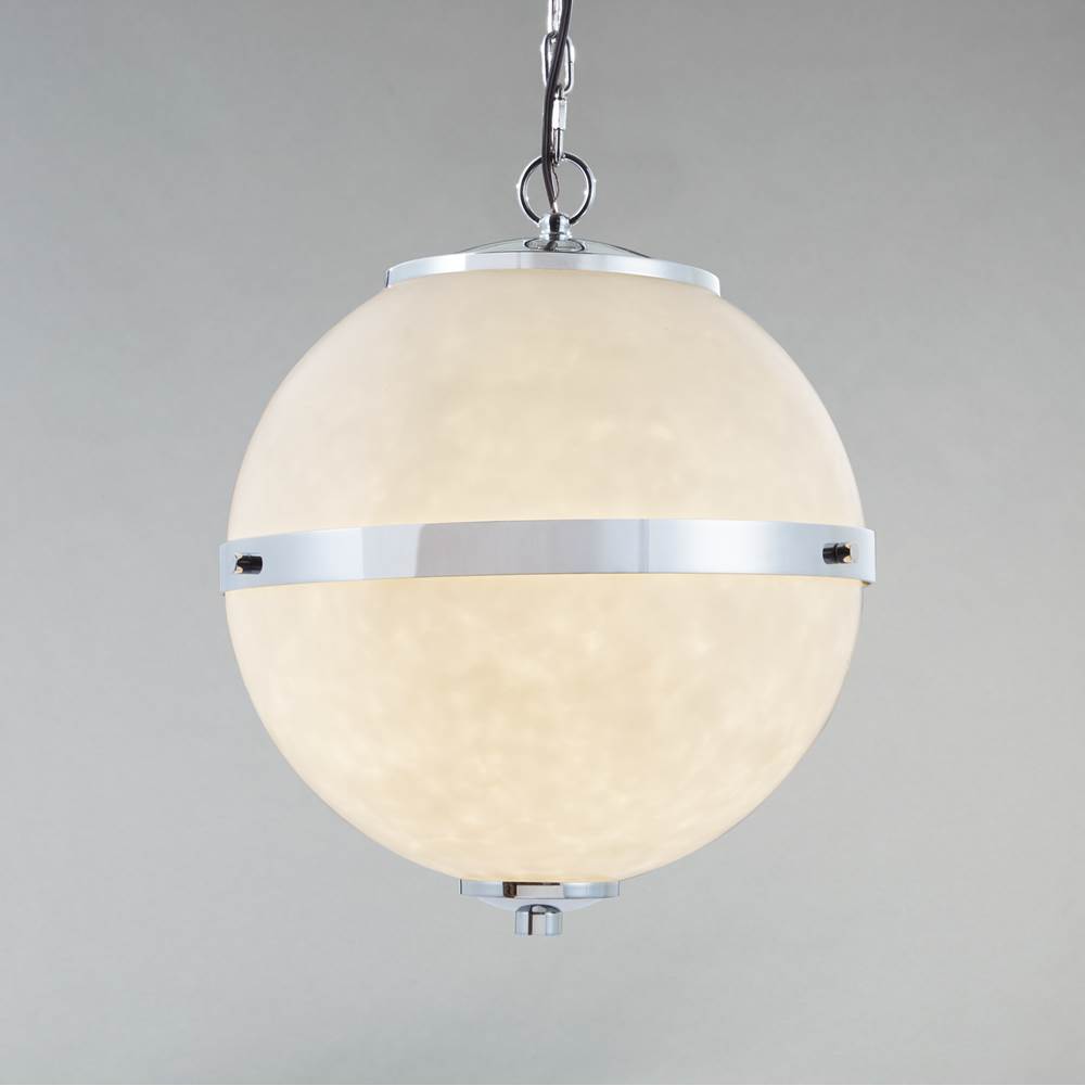 Justice Design Imperial 17'' LED Hanging Globe