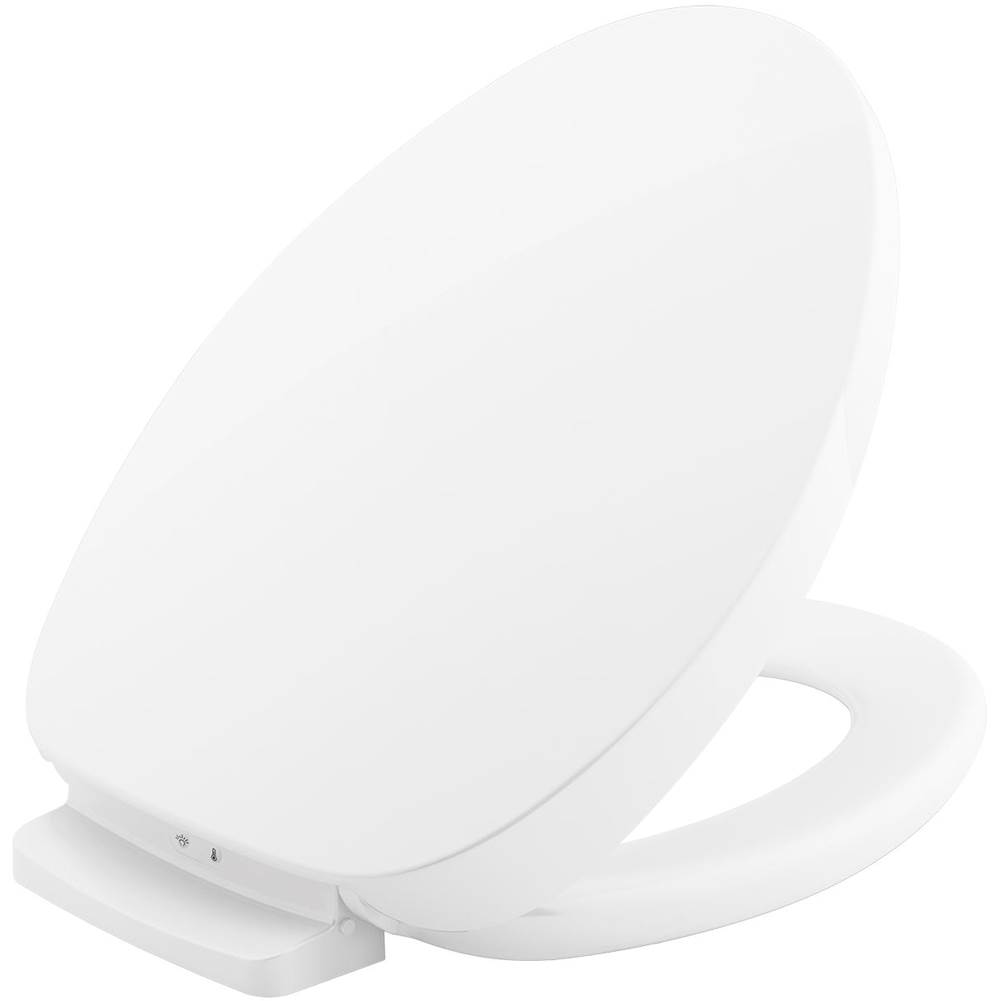 Kohler PureWarmth® Quiet-Close™ Heated elongated toilet seat with LED nightlight
