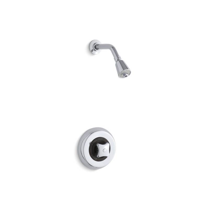 Kohler Triton® Rite-Temp(R) shower valve trim with standard handle and 1.75 gpm showerhead