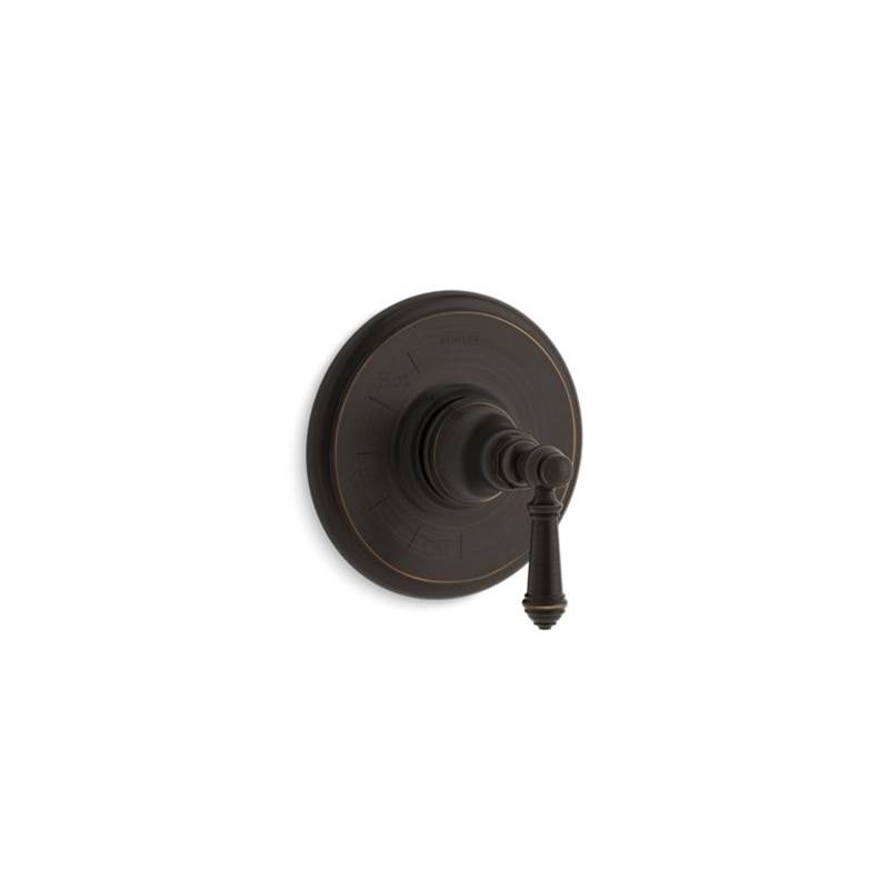 Kohler Artifacts® Rite-Temp(R) valve trim with lever handle