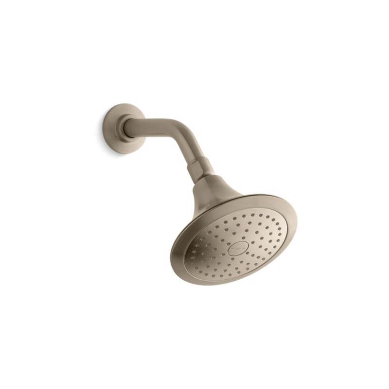 Kohler Forte® 2.5 gpm single-function showerhead with Katalyst® air-induction technology